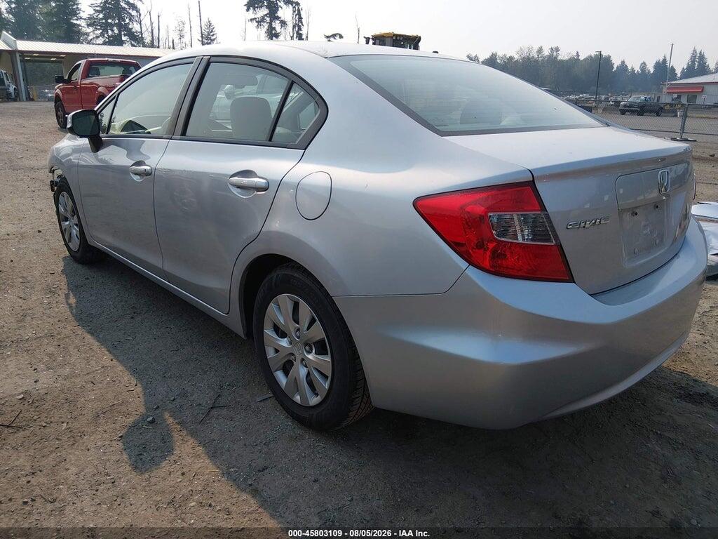 19XFB2F59CE043685 2012 HONDA CIVIC photo no. 3