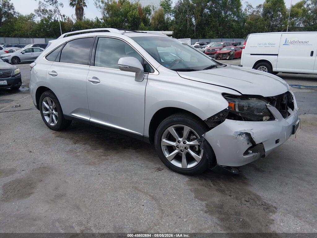 2T2ZK1BA8CC078495 2012 LEXUS RX 350 photo no. 1