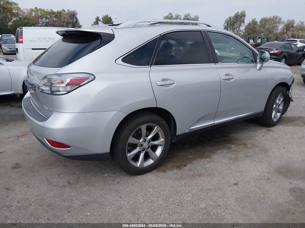 2T2ZK1BA8CC078495 2012 LEXUS RX 350 photo no. 4