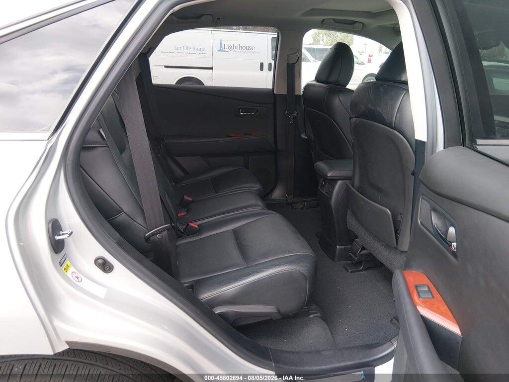 2T2ZK1BA8CC078495 2012 LEXUS RX 350 photo no. 8