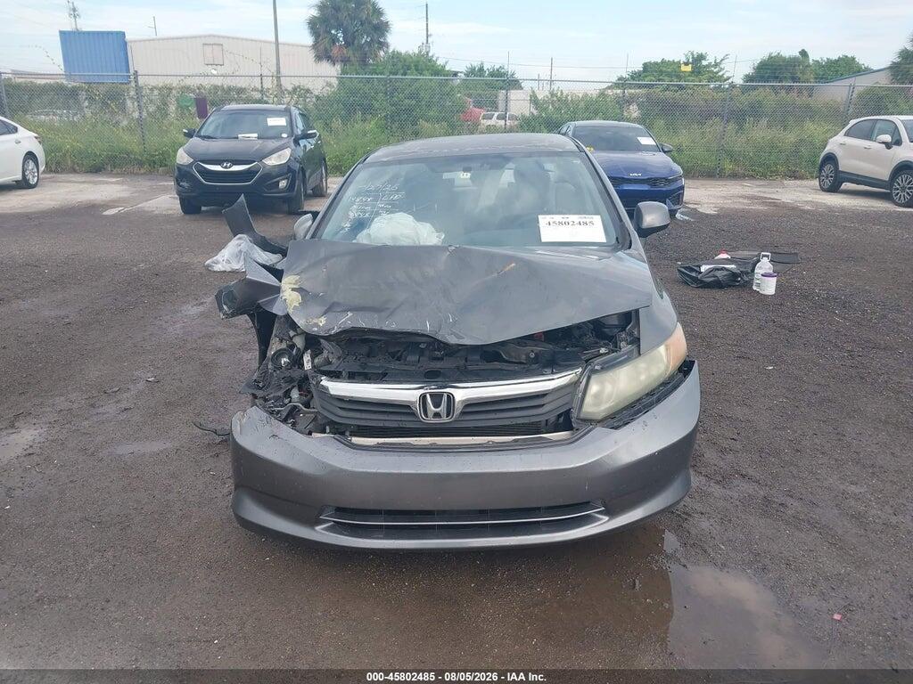 19XFB2F52CE005845 2012 HONDA CIVIC photo no. 12