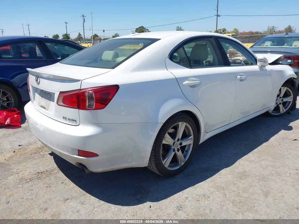 JTHBF5C21C2103100 2012 LEXUS IS 250 photo no. 4