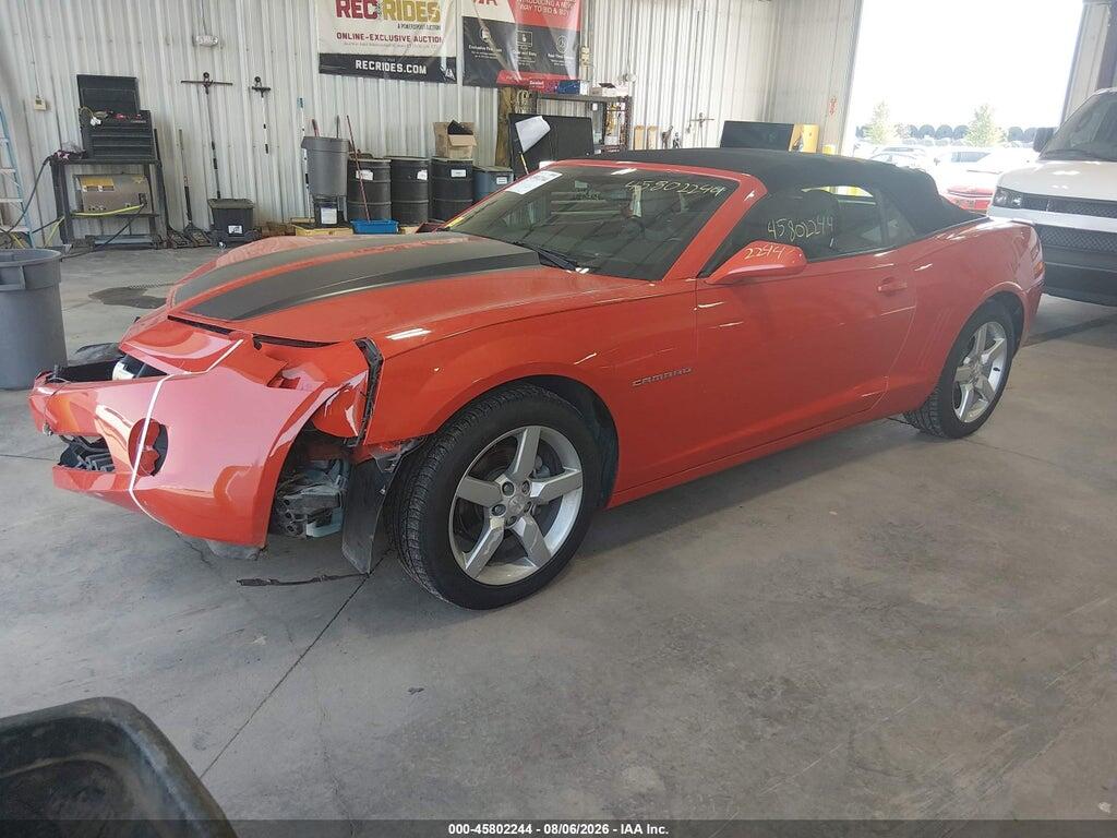 2G1FC3D36C9100484 2012 CHEVROLET CAMARO photo no. 2