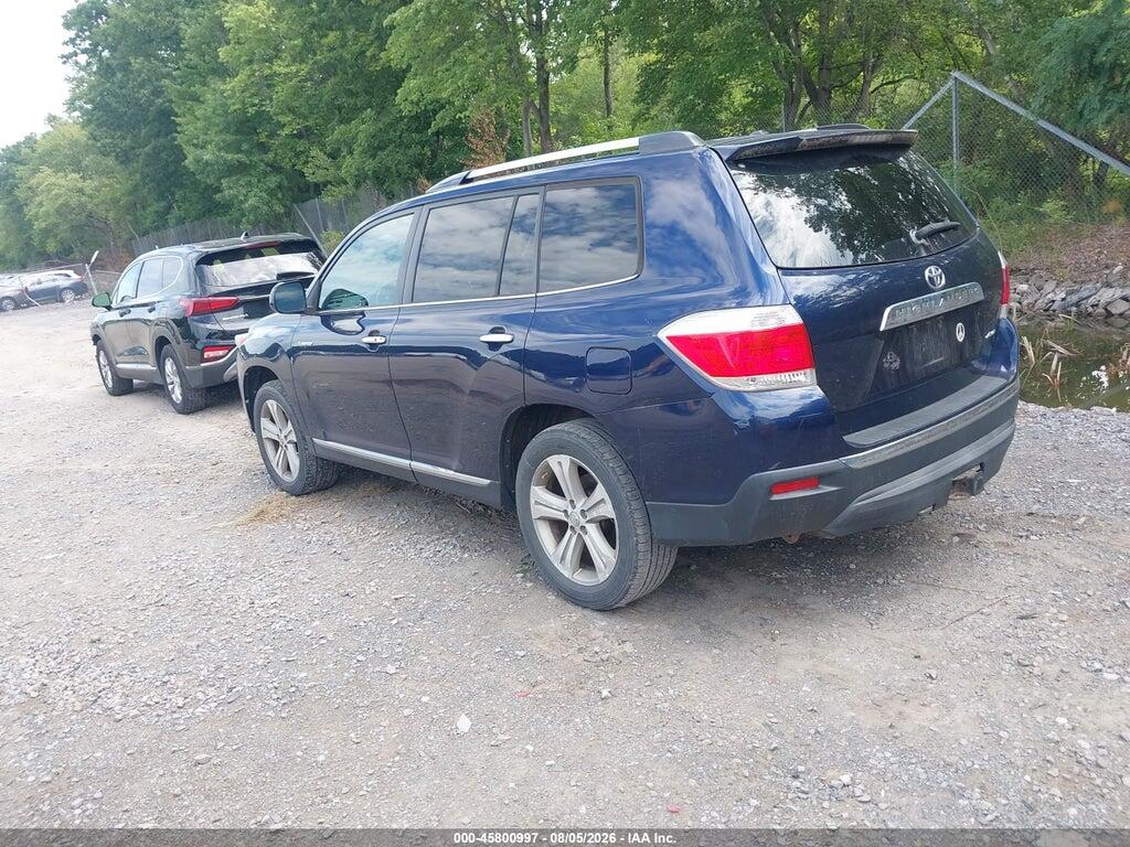 5TDDK3EH8CS137457 2012 TOYOTA HIGHLANDER photo no. 3