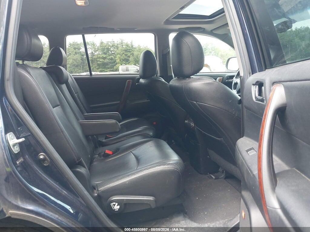 5TDDK3EH8CS137457 2012 TOYOTA HIGHLANDER photo no. 8