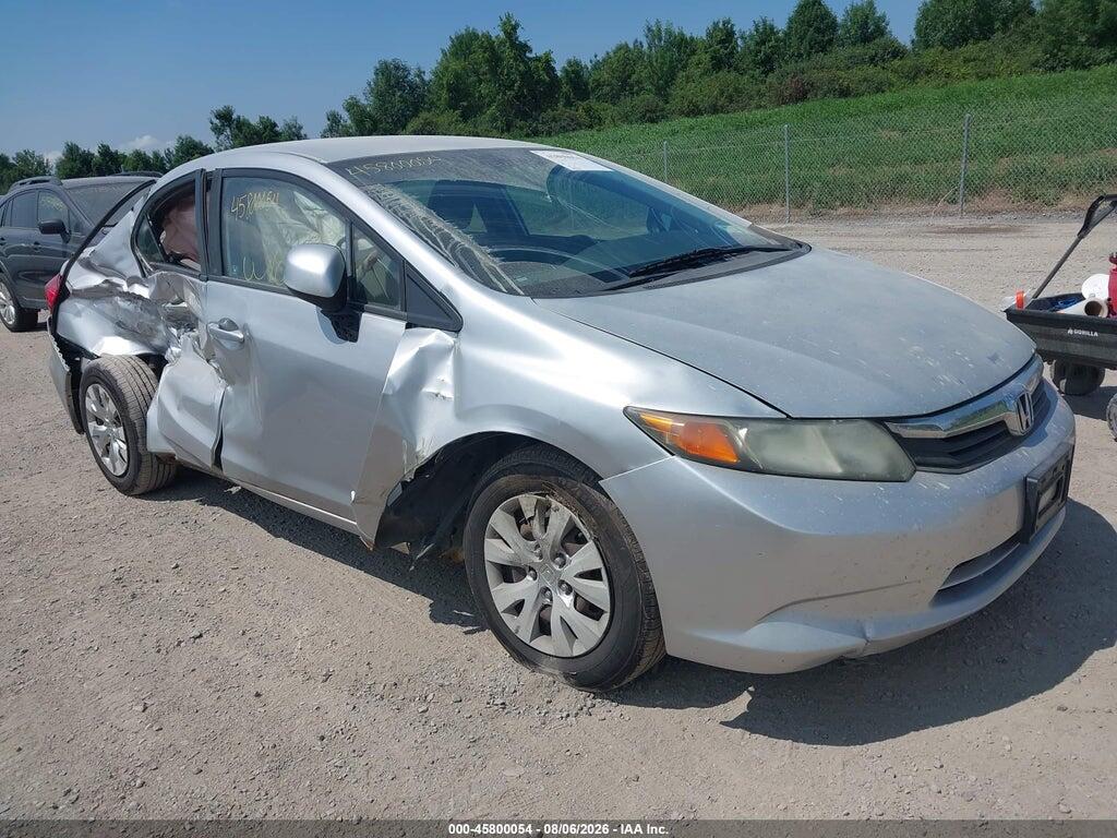 2HGFB2F51CH331769 2012 HONDA CIVIC photo no. 1