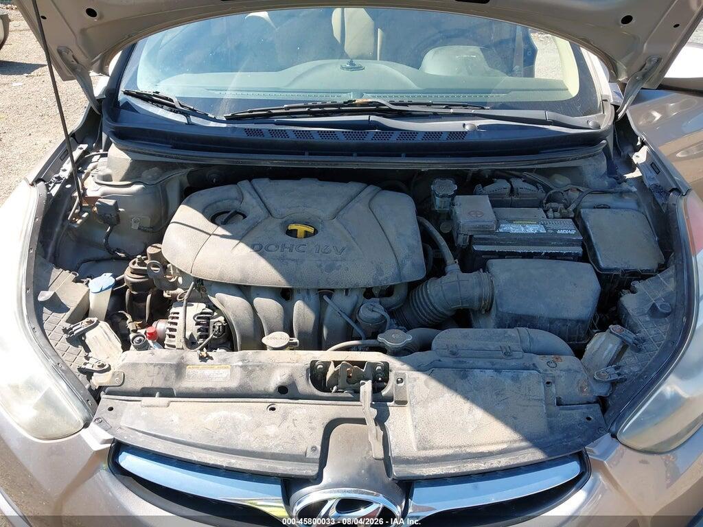 5NPDH4AE0CH066826 2012 HYUNDAI ELANTRA photo no. 10