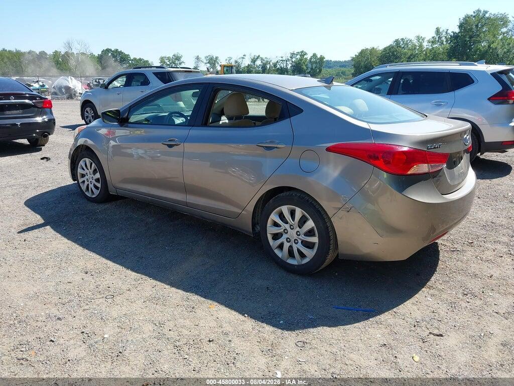 5NPDH4AE0CH066826 2012 HYUNDAI ELANTRA photo no. 3