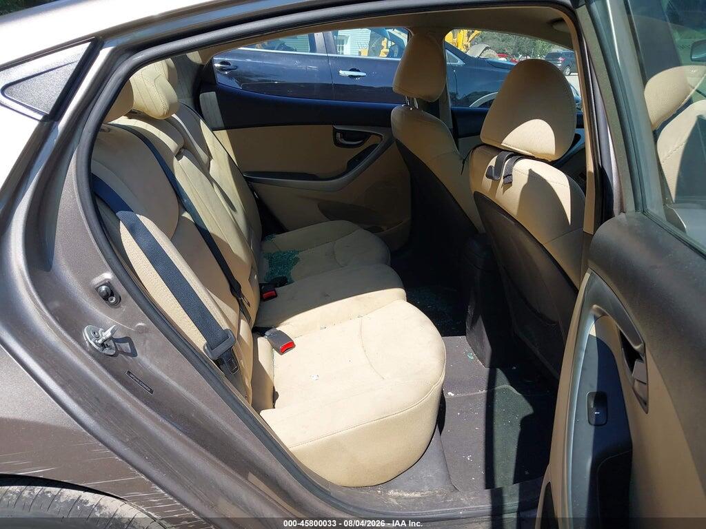 5NPDH4AE0CH066826 2012 HYUNDAI ELANTRA photo no. 8