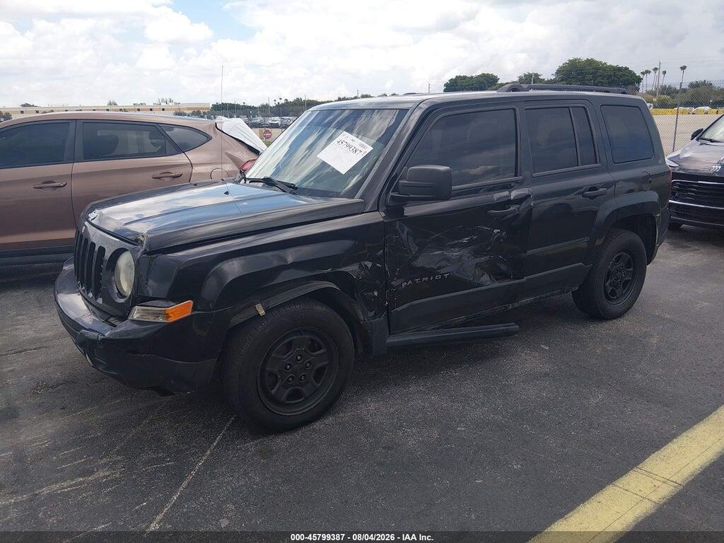 1C4NJPBA2CD673855 2012 JEEP PATRIOT photo no. 2