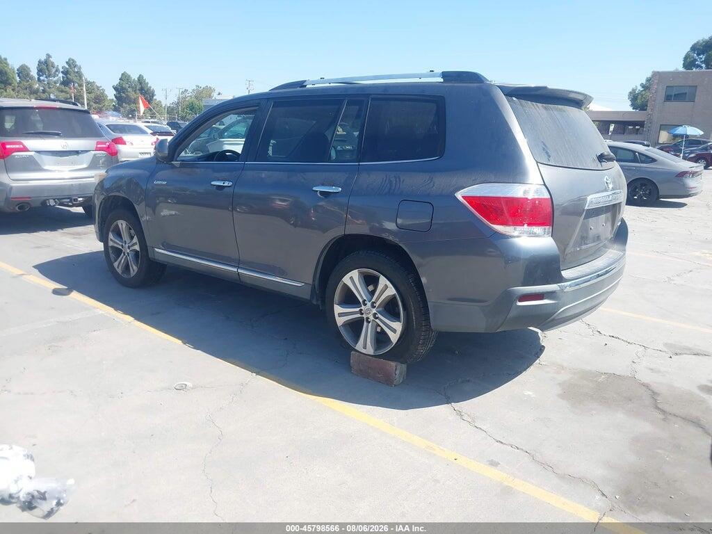 5TDDK3EH4CS136533 2012 TOYOTA HIGHLANDER photo no. 3