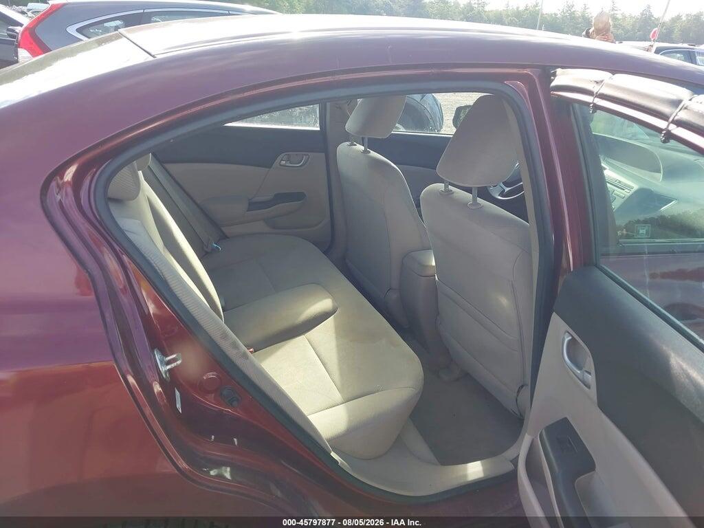 2HGFB2F59CH605798 2012 HONDA CIVIC photo no. 8