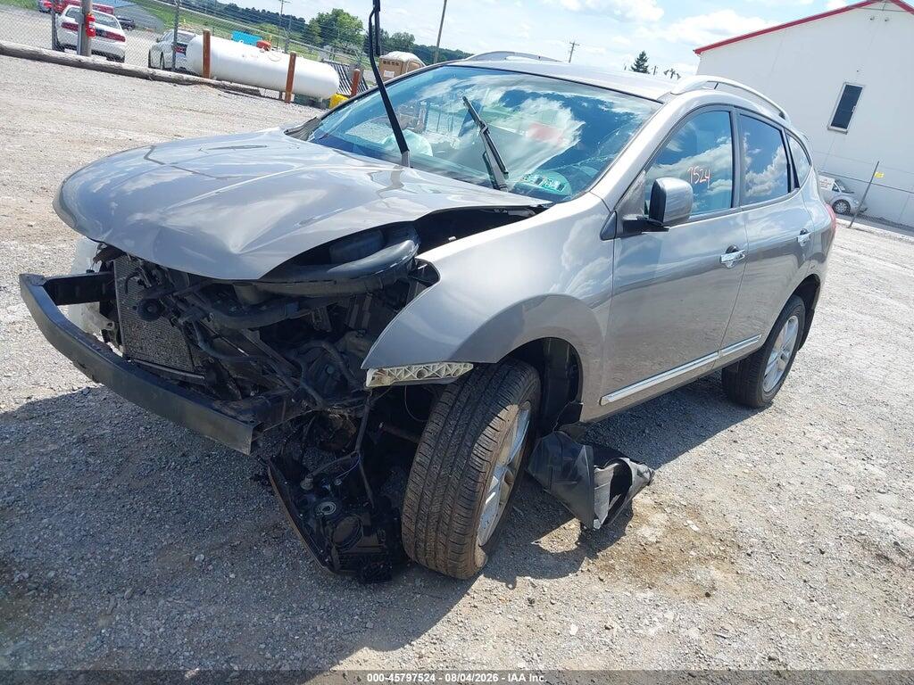 JN8AS5MV7CW365380 2012 NISSAN ROGUE photo no. 2