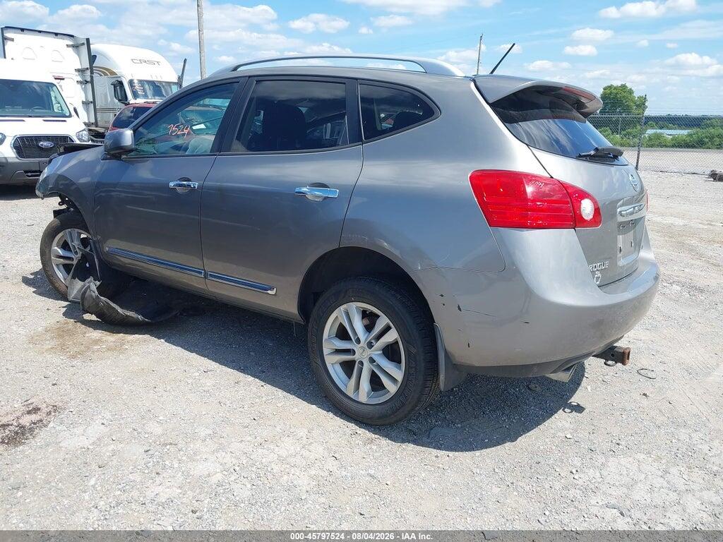 JN8AS5MV7CW365380 2012 NISSAN ROGUE photo no. 3