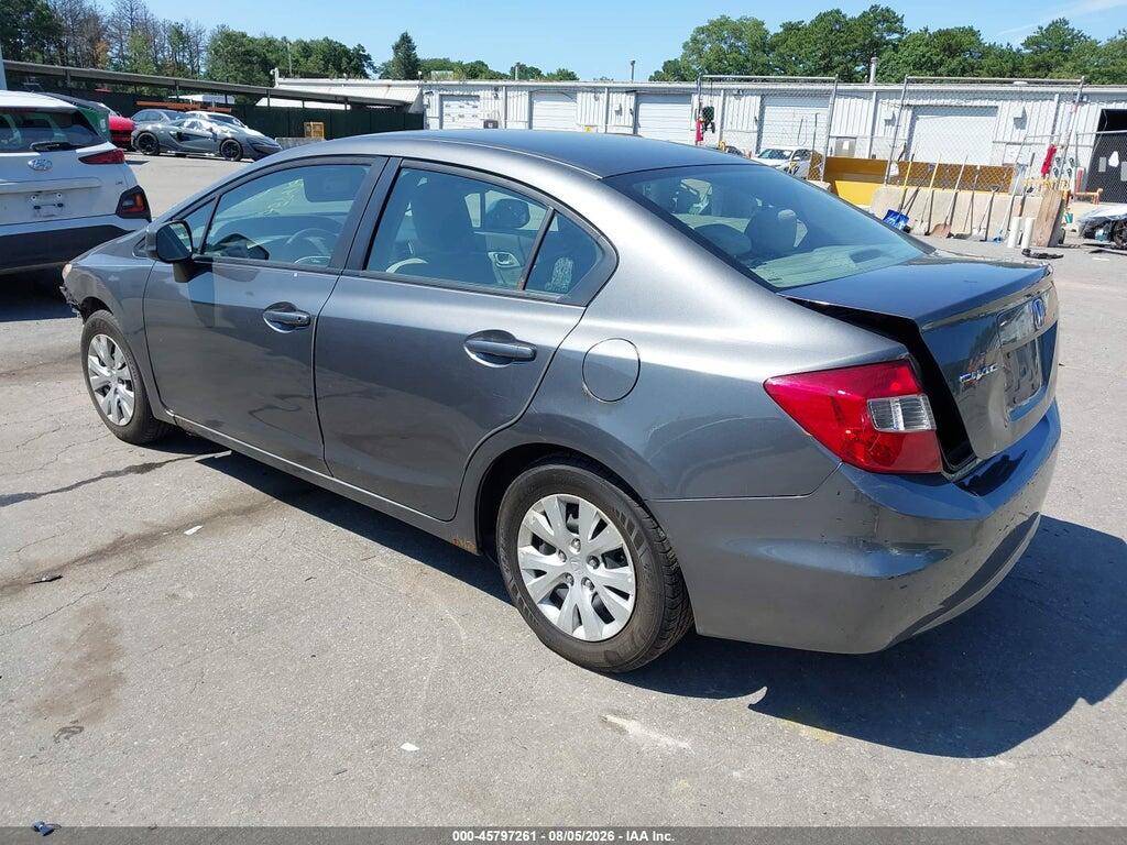 2HGFB2F59CH526843 2012 HONDA CIVIC photo no. 3