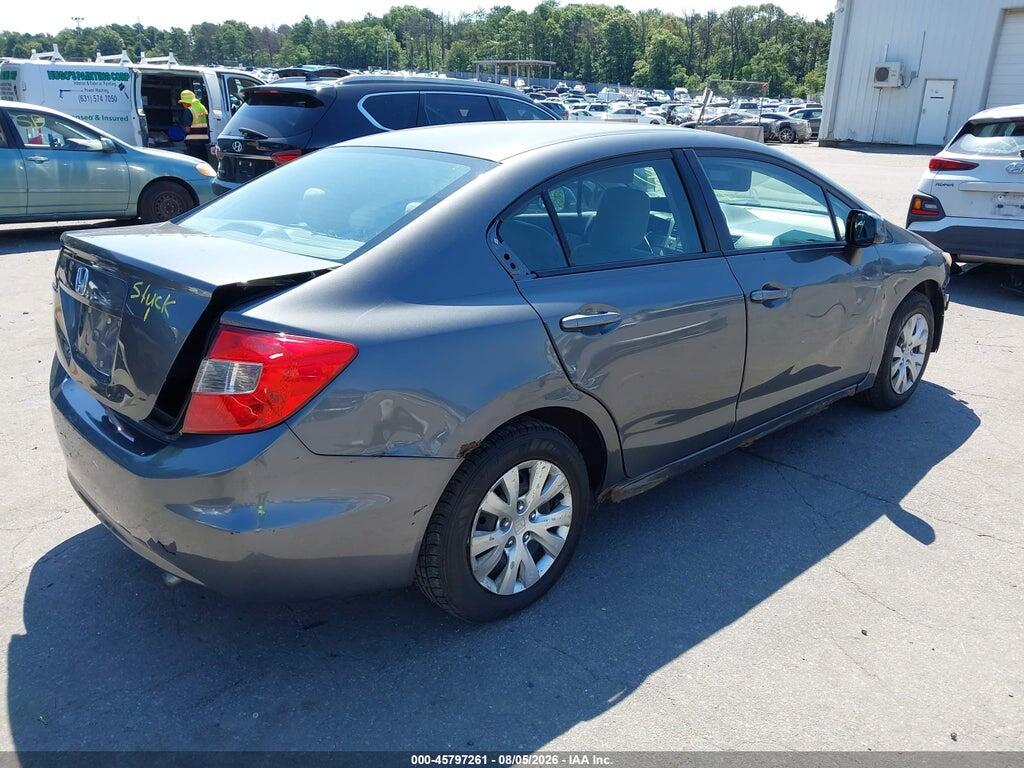 2HGFB2F59CH526843 2012 HONDA CIVIC photo no. 4