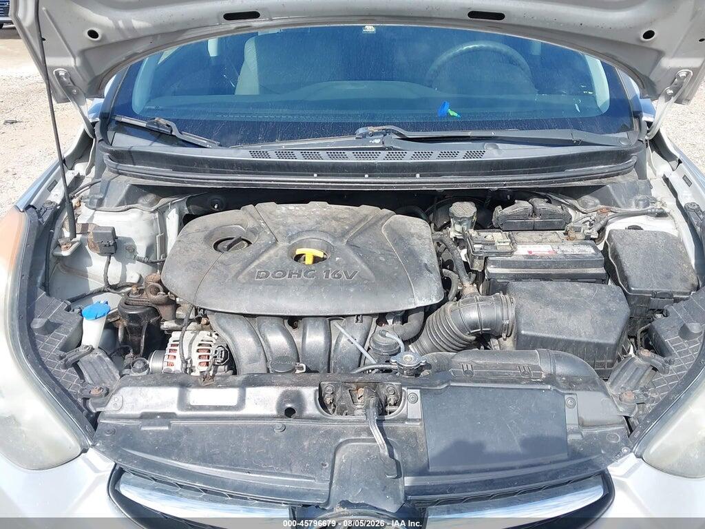 5NPDH4AE5CH143285 2012 HYUNDAI ELANTRA photo no. 10