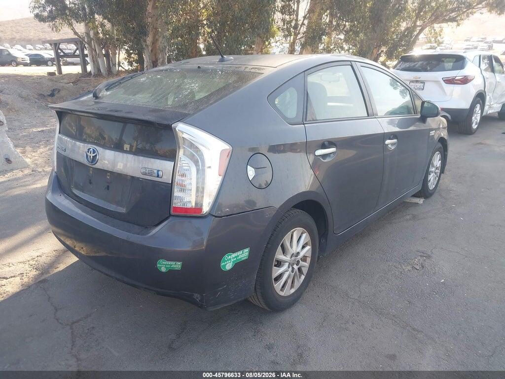 JTDKN3DP2C3020692 2012 TOYOTA PRIUS PLUG-IN photo no. 4