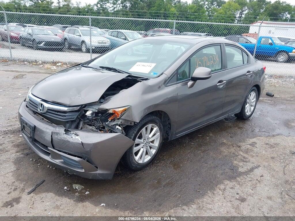 2HGFB2F87CH551606 2012 HONDA CIVIC photo no. 2