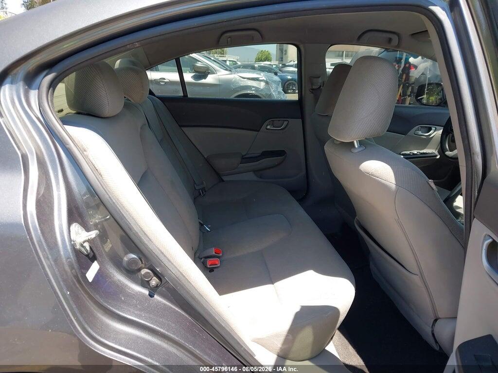 19XFB5F52CE000047 2012 HONDA CIVIC photo no. 8