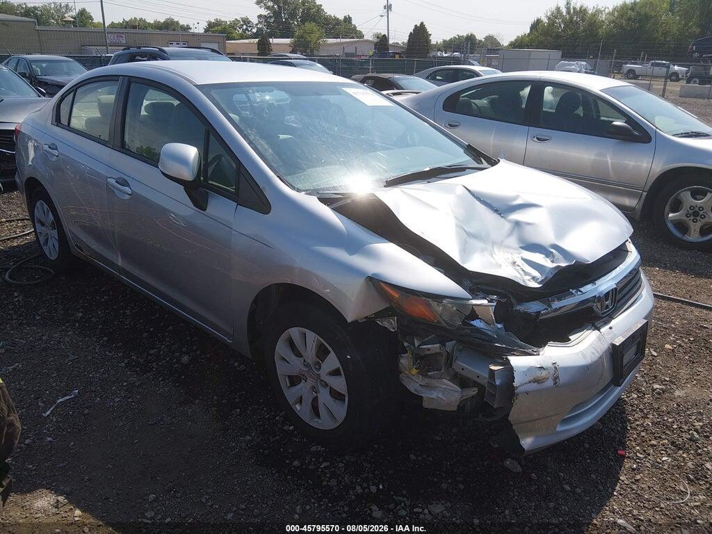 19XFB2F5XCE098145 2012 HONDA CIVIC photo no. 1