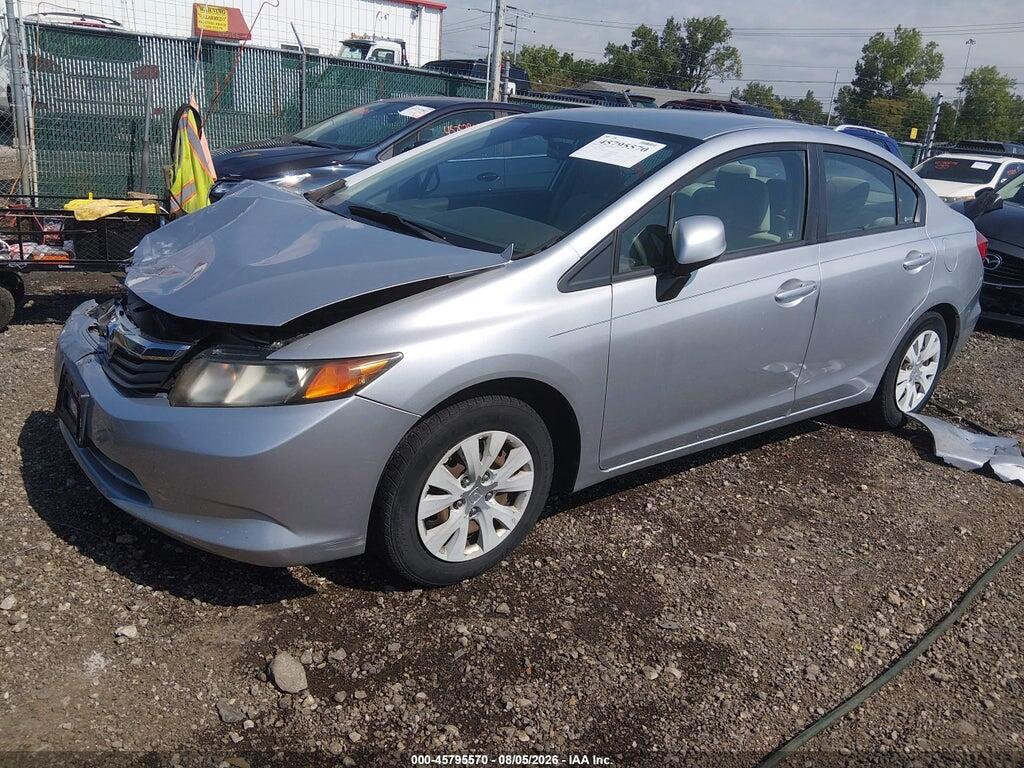 19XFB2F5XCE098145 2012 HONDA CIVIC photo no. 2