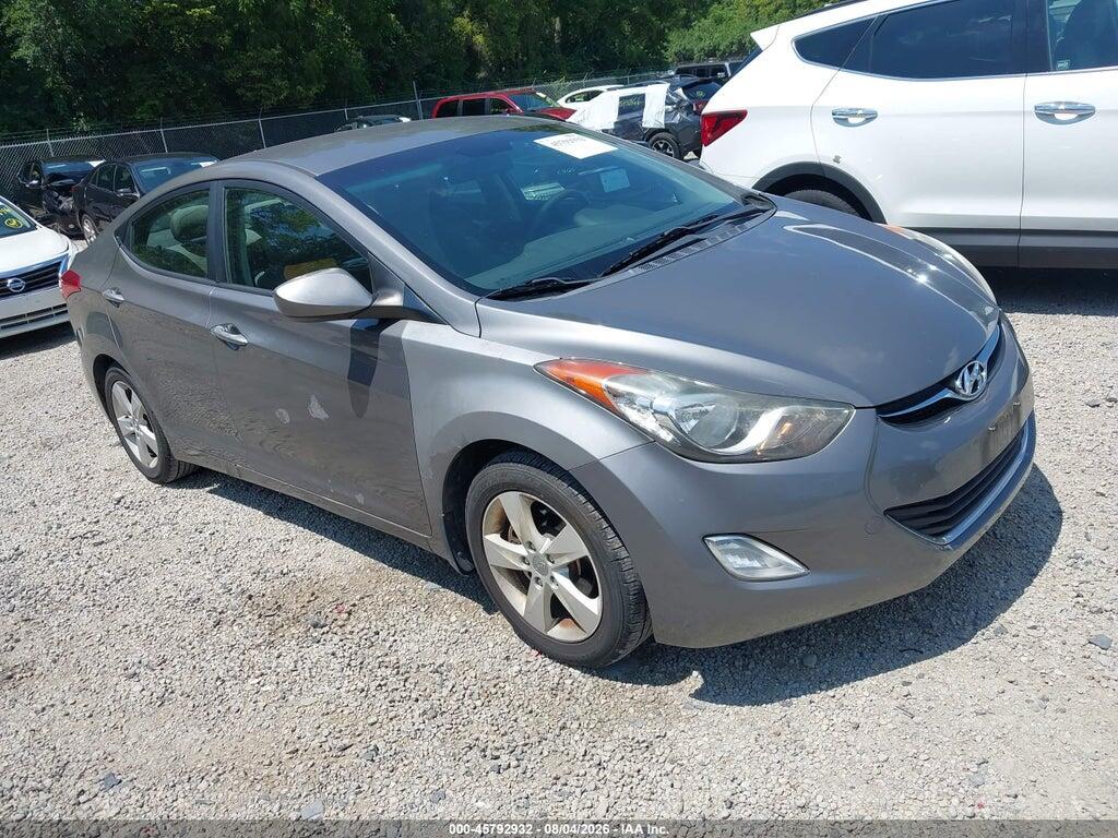 5NPDH4AE4CH132164 2012 HYUNDAI ELANTRA photo no. 1