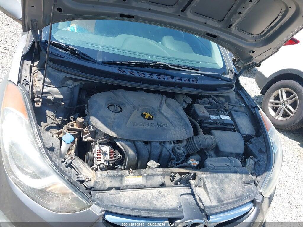 5NPDH4AE4CH132164 2012 HYUNDAI ELANTRA photo no. 10