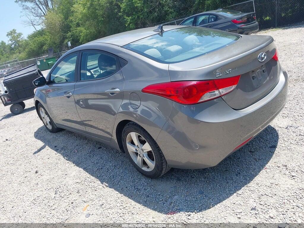 5NPDH4AE4CH132164 2012 HYUNDAI ELANTRA photo no. 3