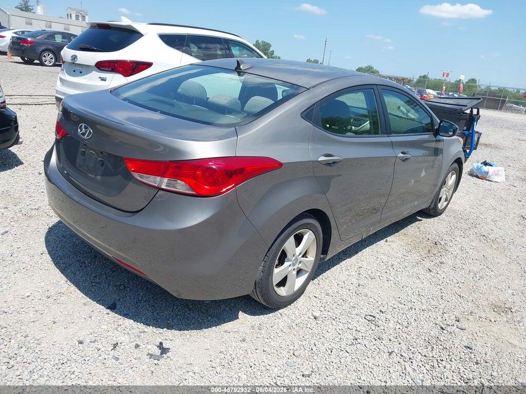 5NPDH4AE4CH132164 2012 HYUNDAI ELANTRA photo no. 4