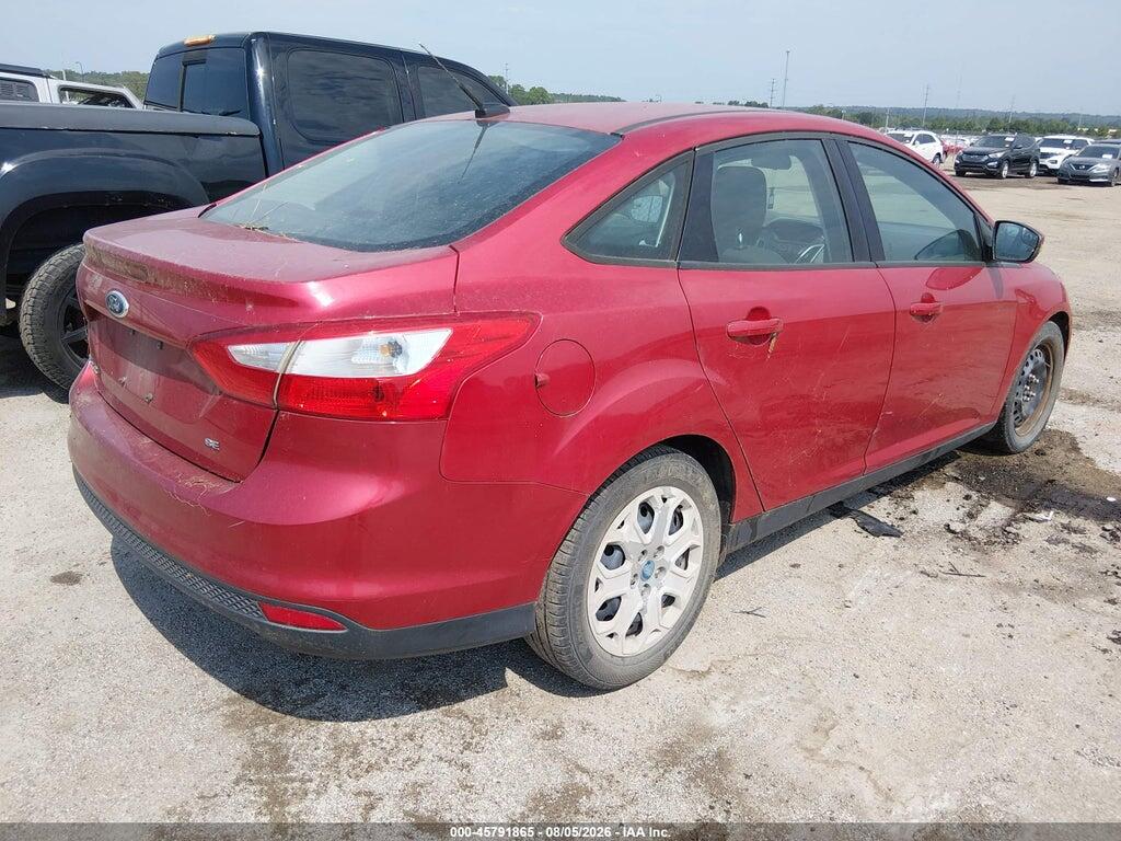 1FAHP3F2XCL262187 2012 FORD FOCUS photo no. 4