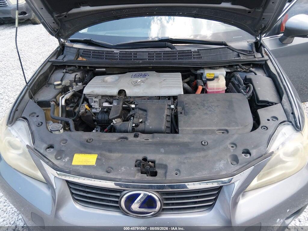 JTHKD5BH2C2061404 2012 LEXUS CT 200H photo no. 10