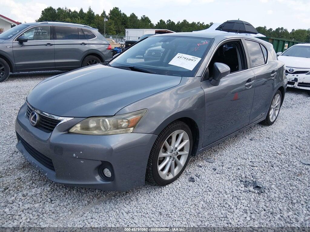 JTHKD5BH2C2061404 2012 LEXUS CT 200H photo no. 2