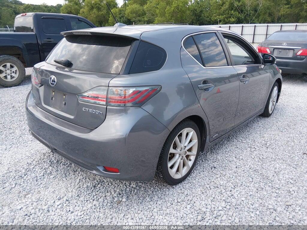 JTHKD5BH2C2061404 2012 LEXUS CT 200H photo no. 4