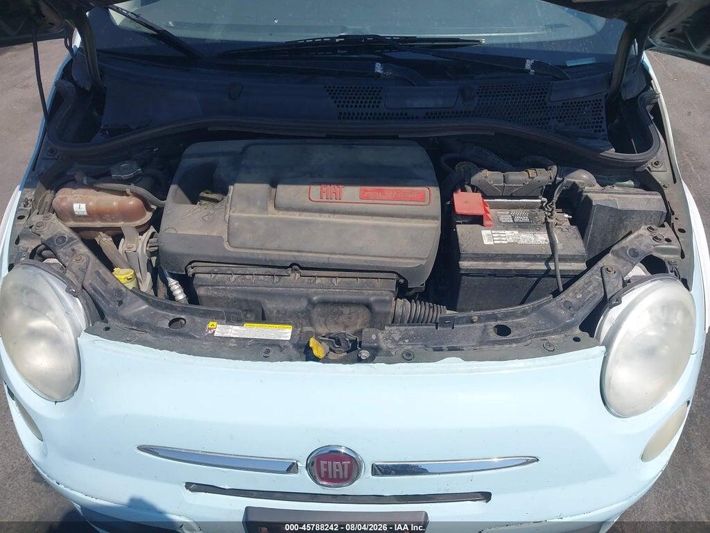 3C3CFFARXCT119617 2012 FIAT 500 photo no. 10