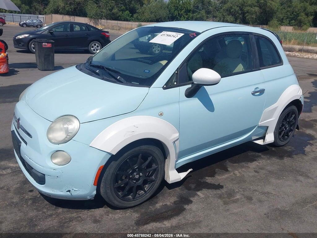 3C3CFFARXCT119617 2012 FIAT 500 photo no. 2