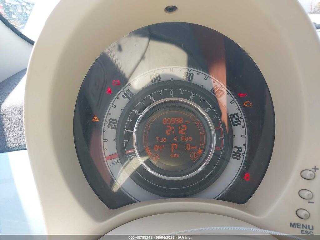 3C3CFFARXCT119617 2012 FIAT 500 photo no. 7