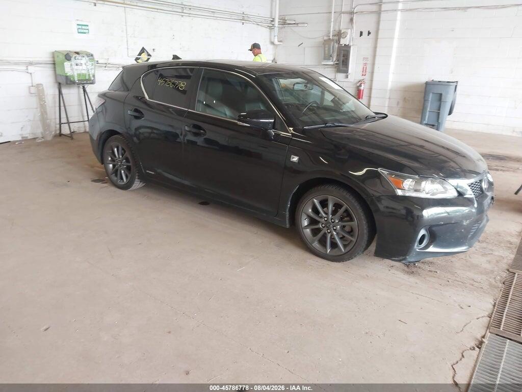JTHKD5BH0C2115427 2012 LEXUS CT 200H photo no. 1