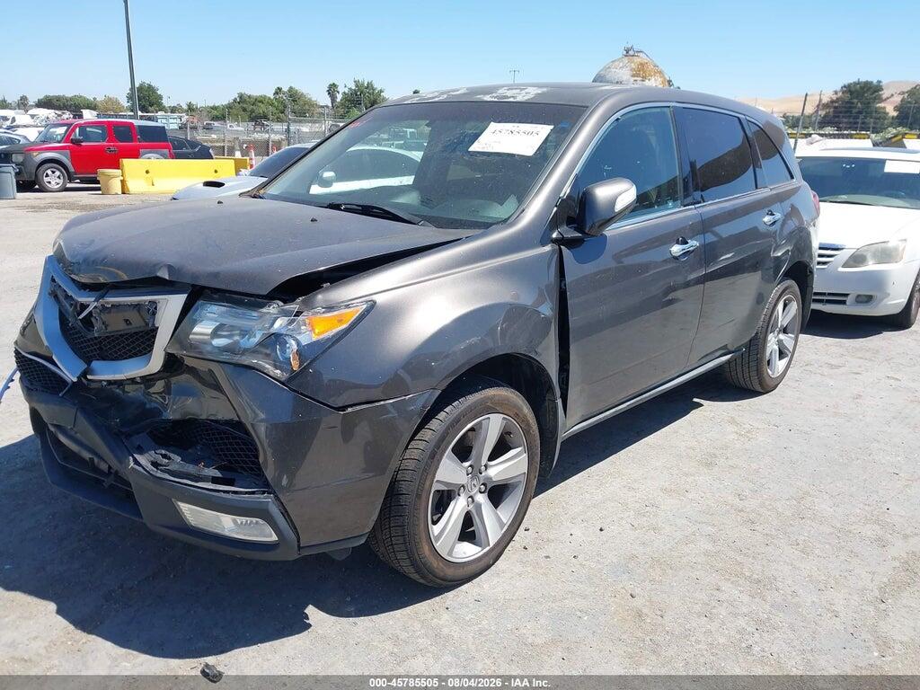 2HNYD2H36CH533367 2012 ACURA MDX photo no. 2