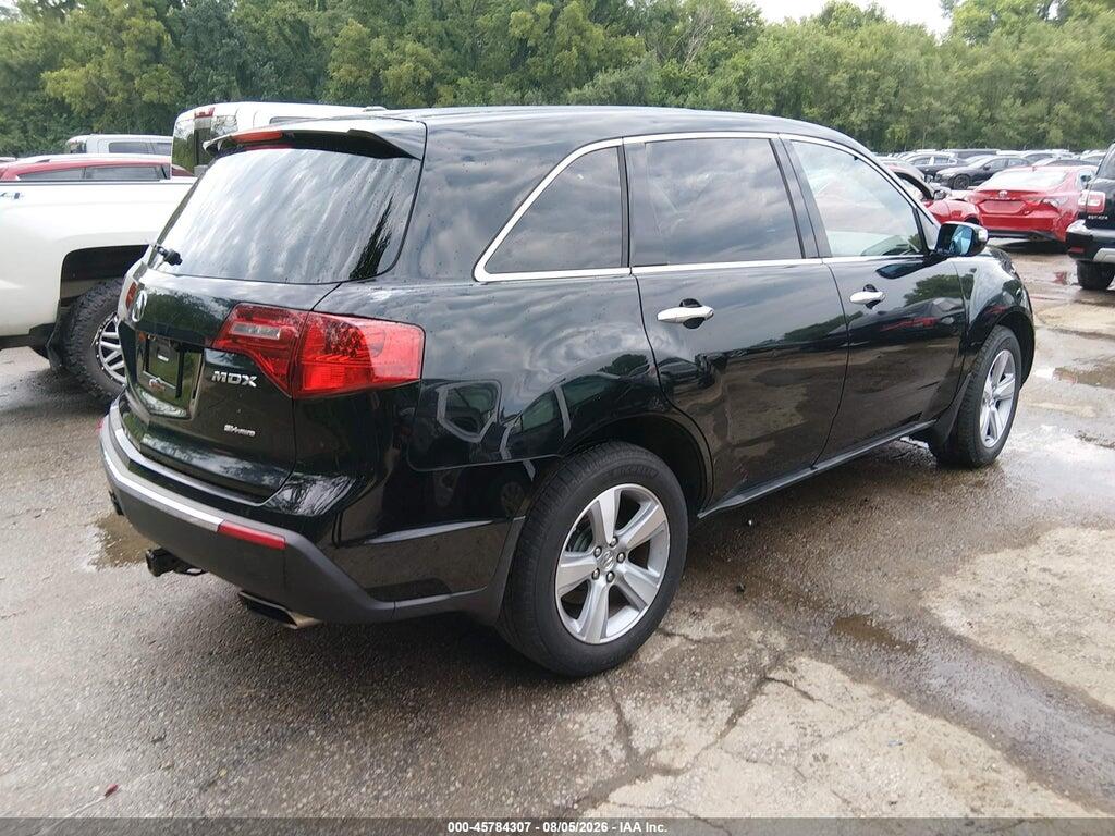 2HNYD2H26CH522263 2012 ACURA MDX photo no. 4