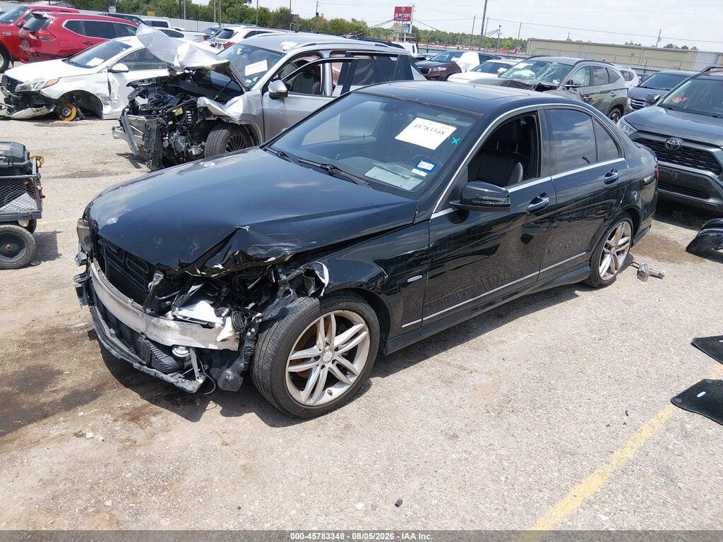 WDDGF4HB2CR225052 2012 MERCEDES-BENZ C 250 photo no. 2