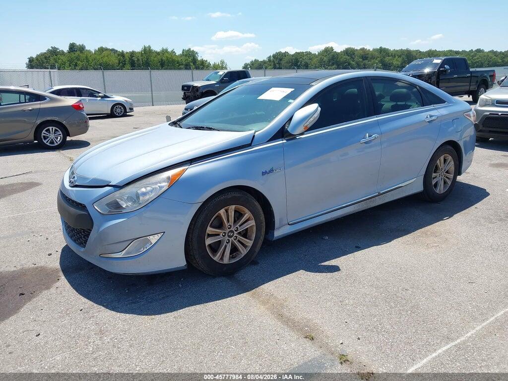 KMHEC4A4XCA026301 2012 HYUNDAI SONATA HYBRID photo no. 2