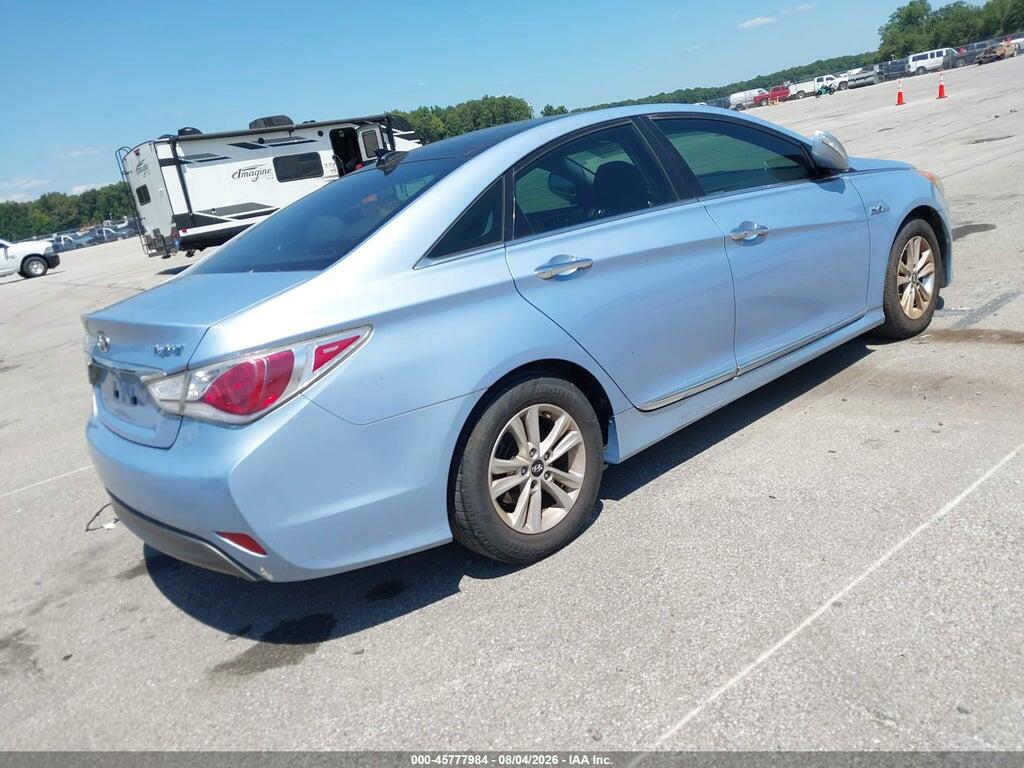 KMHEC4A4XCA026301 2012 HYUNDAI SONATA HYBRID photo no. 4