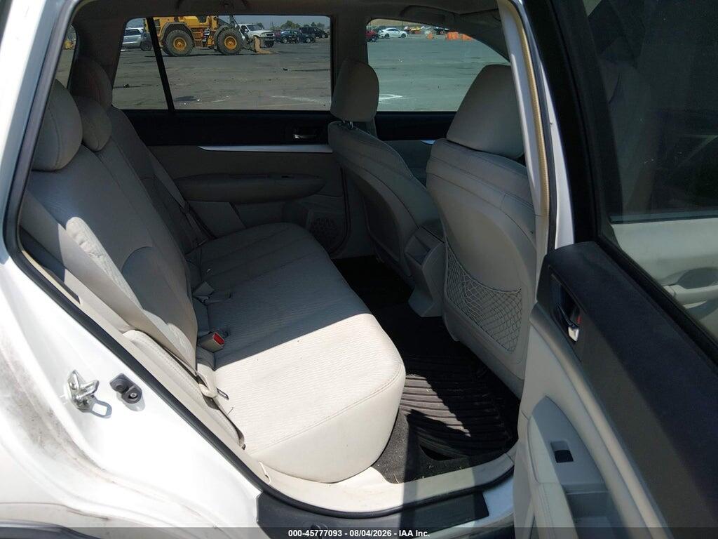 4S4BRBGCXC3225857 2012 SUBARU OUTBACK photo no. 8