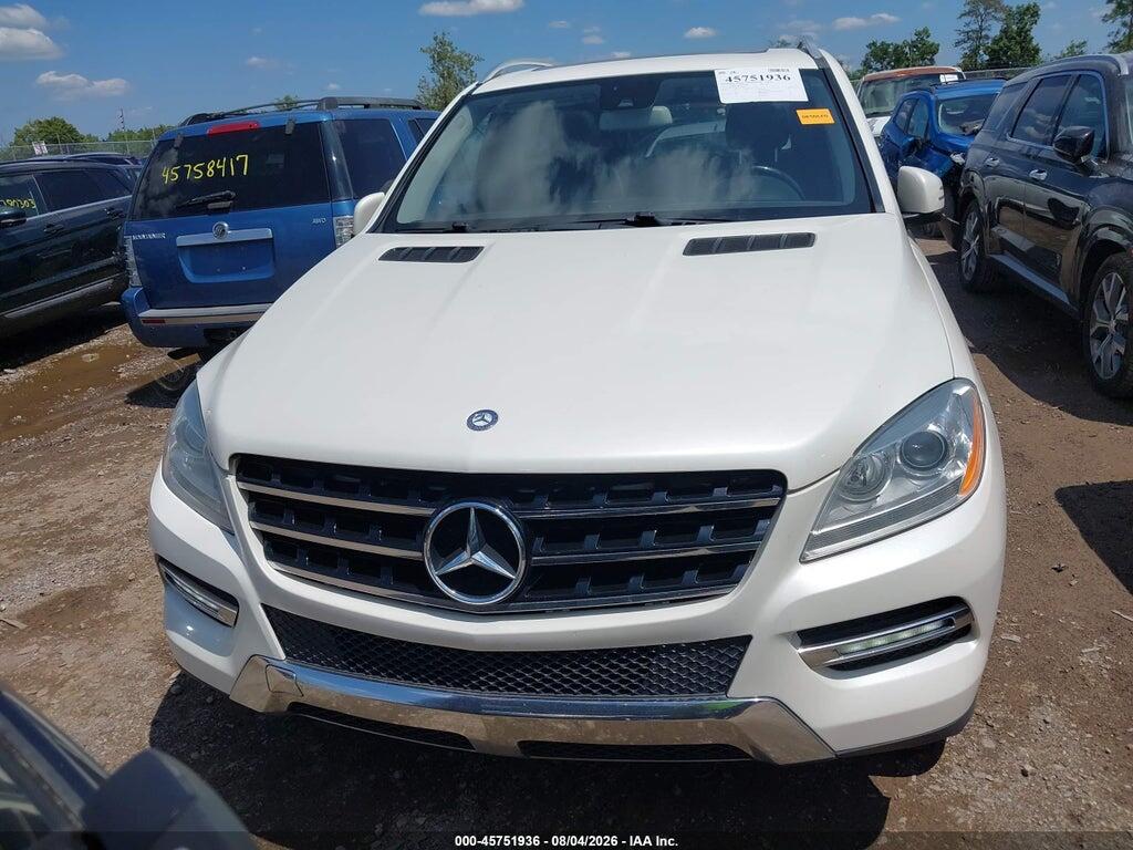 4JGDA5HB8CA094625 2012 MERCEDES-BENZ ML 350 photo no. 6