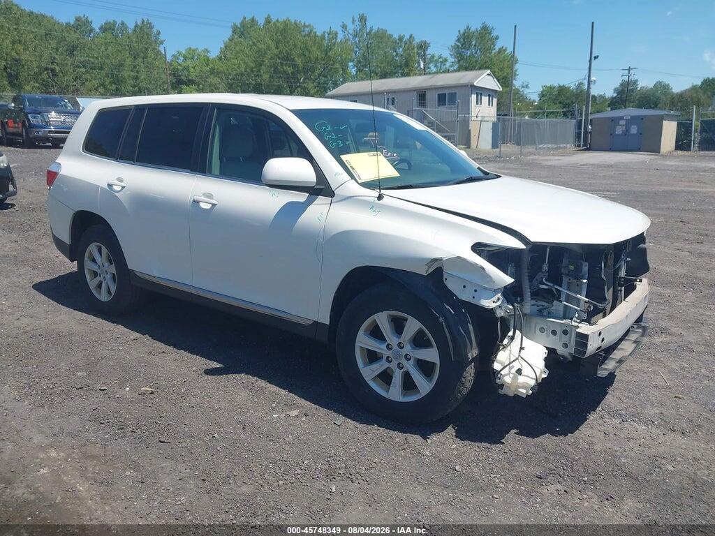 5TDBK3EH3CS147837 2012 TOYOTA HIGHLANDER photo no. 1