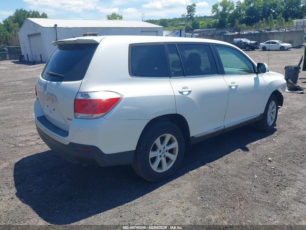 5TDBK3EH3CS147837 2012 TOYOTA HIGHLANDER photo no. 4