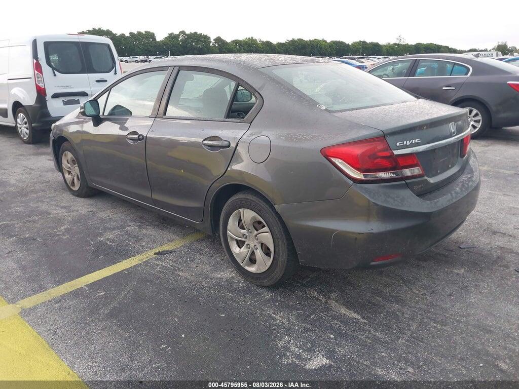 19XFB2F56DE063409 2013 HONDA CIVIC photo no. 3