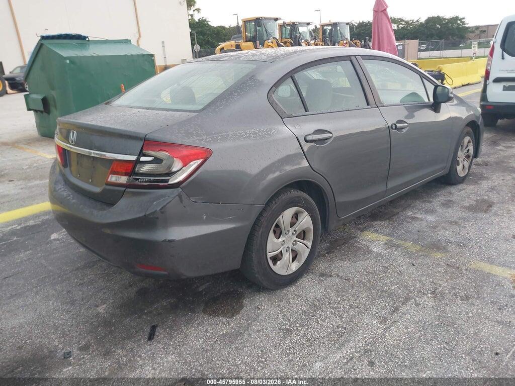 19XFB2F56DE063409 2013 HONDA CIVIC photo no. 4