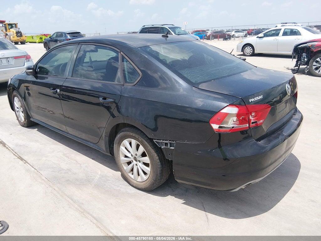 1VWAP7A35DC020392 2013 VOLKSWAGEN PASSAT photo no. 3